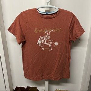 Women’s Wrangler Spirit Of The West Graphic Tshirt Size Small